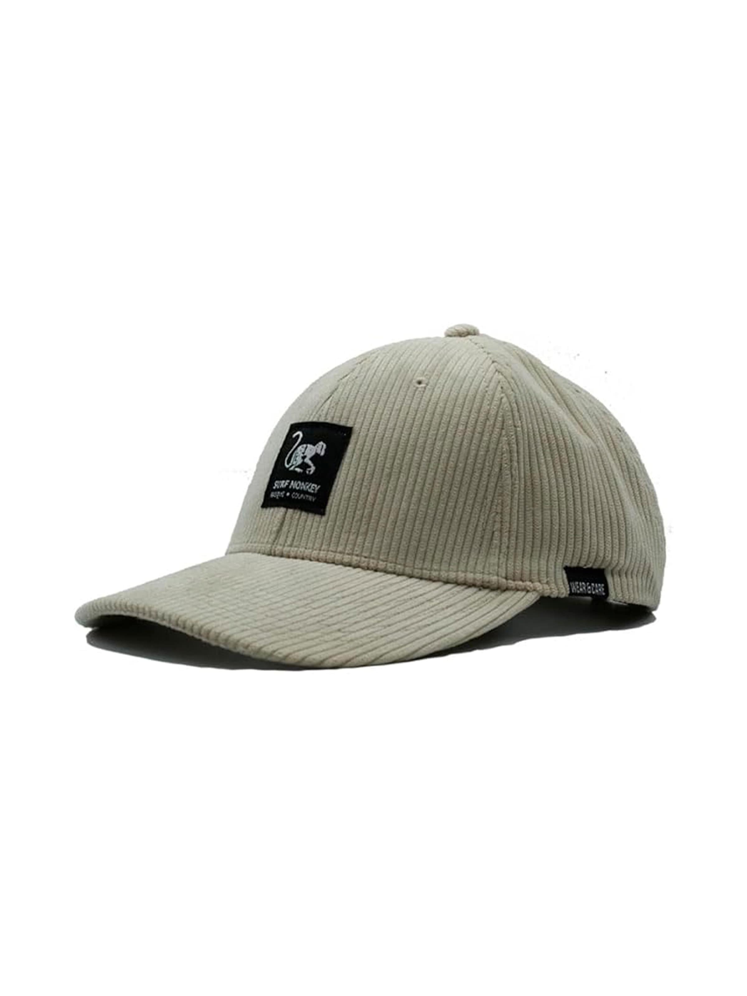 Surf Monkey Sports cap in Beige: front