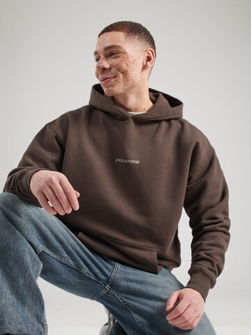 Pegador Majica 'COLNE' | rjava barva: sprednja stran