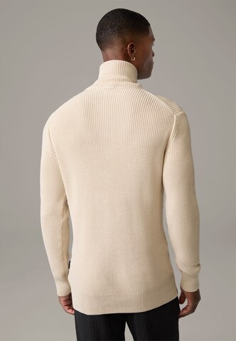 STRELLSON Pullover 'Artem' in Beige