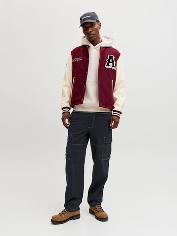 Loosefit Jeans cargo '12288612' di JACK & JONES in nero