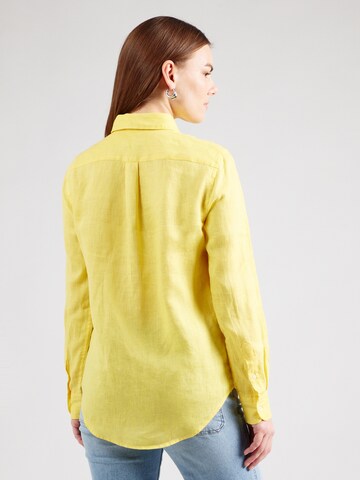 Camicia da donna 'CLASSIC' di Polo Ralph Lauren in giallo