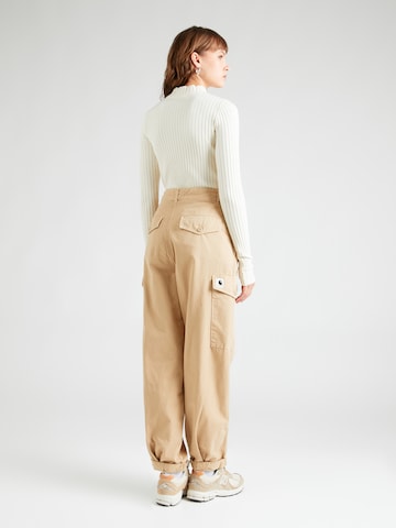 Carhartt WIP Tapered Cargobyxa 'Collins' i beige