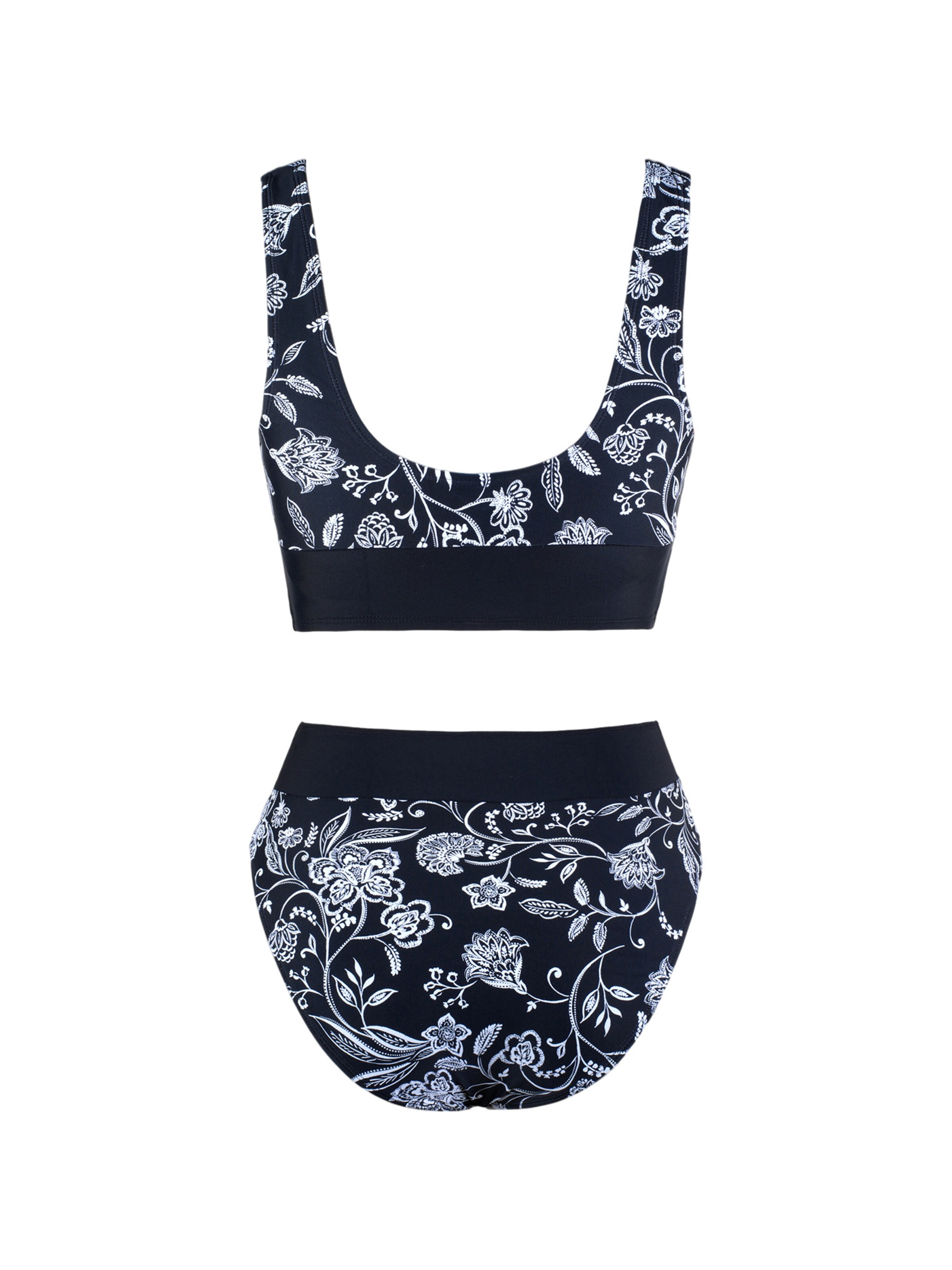 Cupshe Bralette Bikini in Black