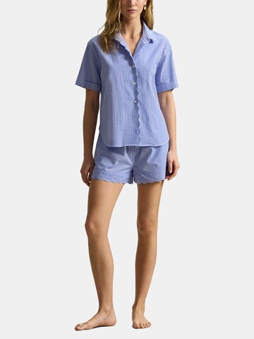 Pyjama ' Scallop Seersucker ' Polo Ralph Lauren en bleu