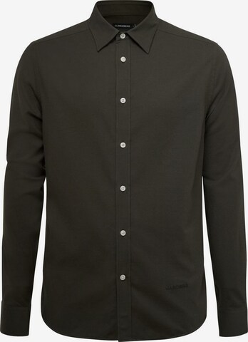 J.Lindeberg Button Up Shirt in Grey: front