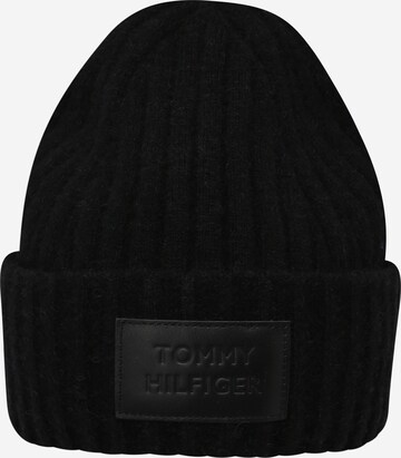 TOMMY HILFIGER Čepice – černá