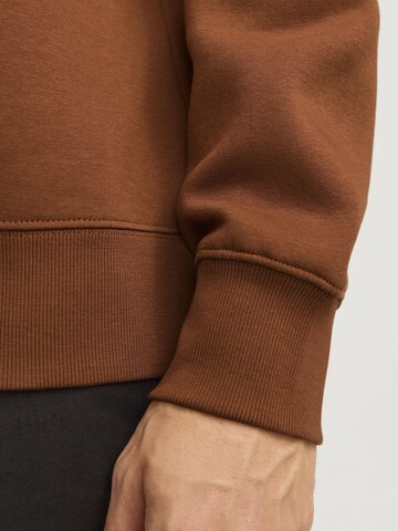 JACK & JONES Sweatshirt 'JJEStar' in Brown