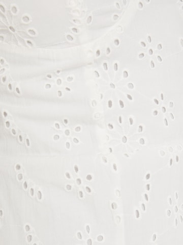 Bershka Letné šaty - biela