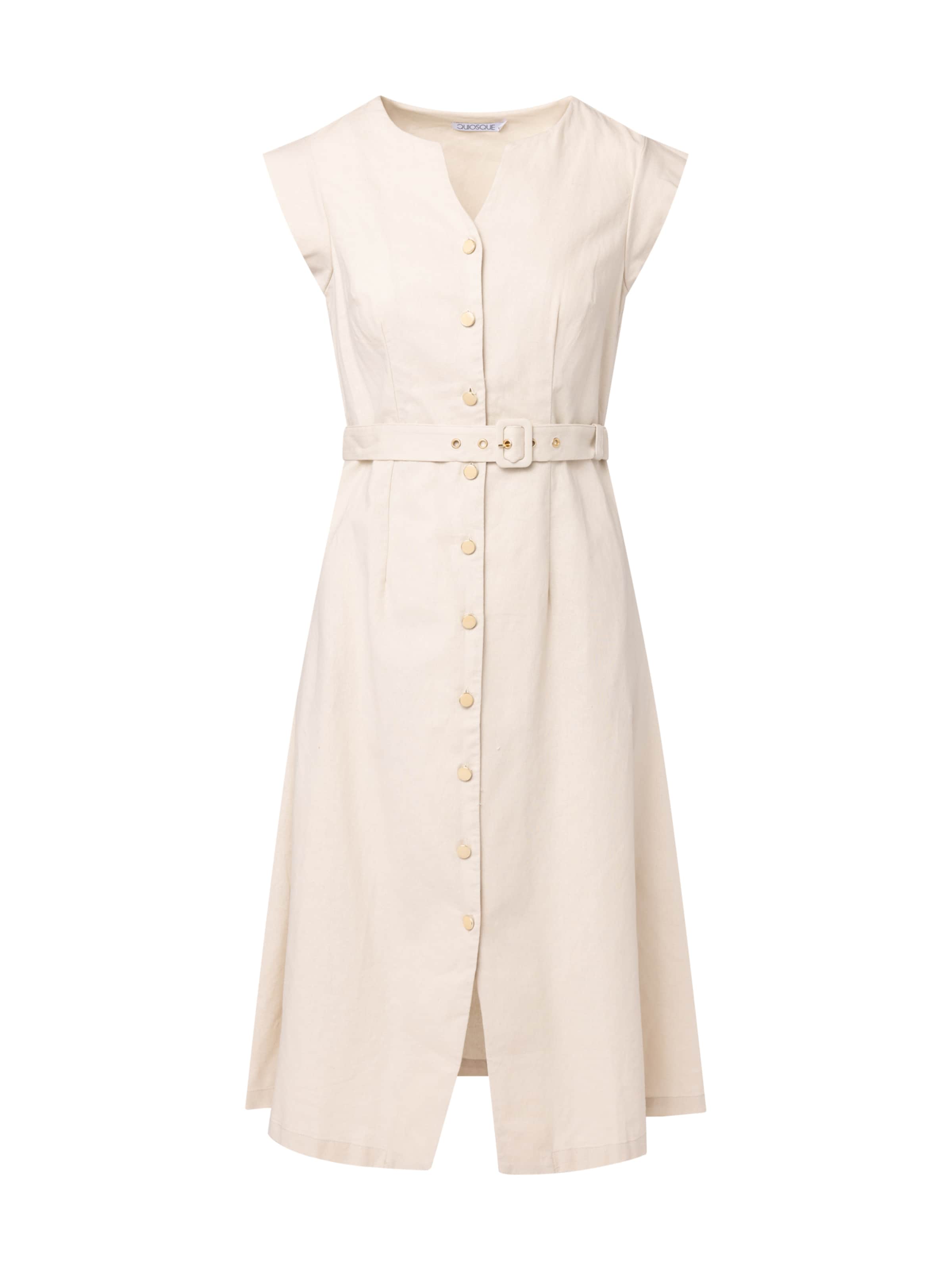 Quiosque Klänning i beige: framsida