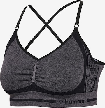 Hummel Bralette Sports Bra 'Lulu' in Grey
