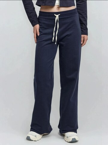 Hiccup Wide leg Broek in Blauw