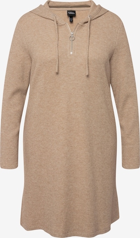 Ulla Popken Sweatshirt in Beige: voorkant