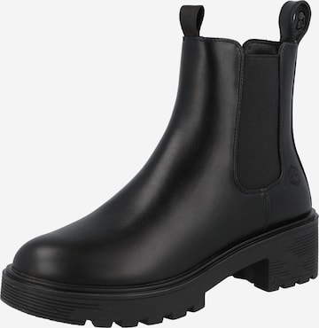 Lumberjack Chelsea Boots in Black: front