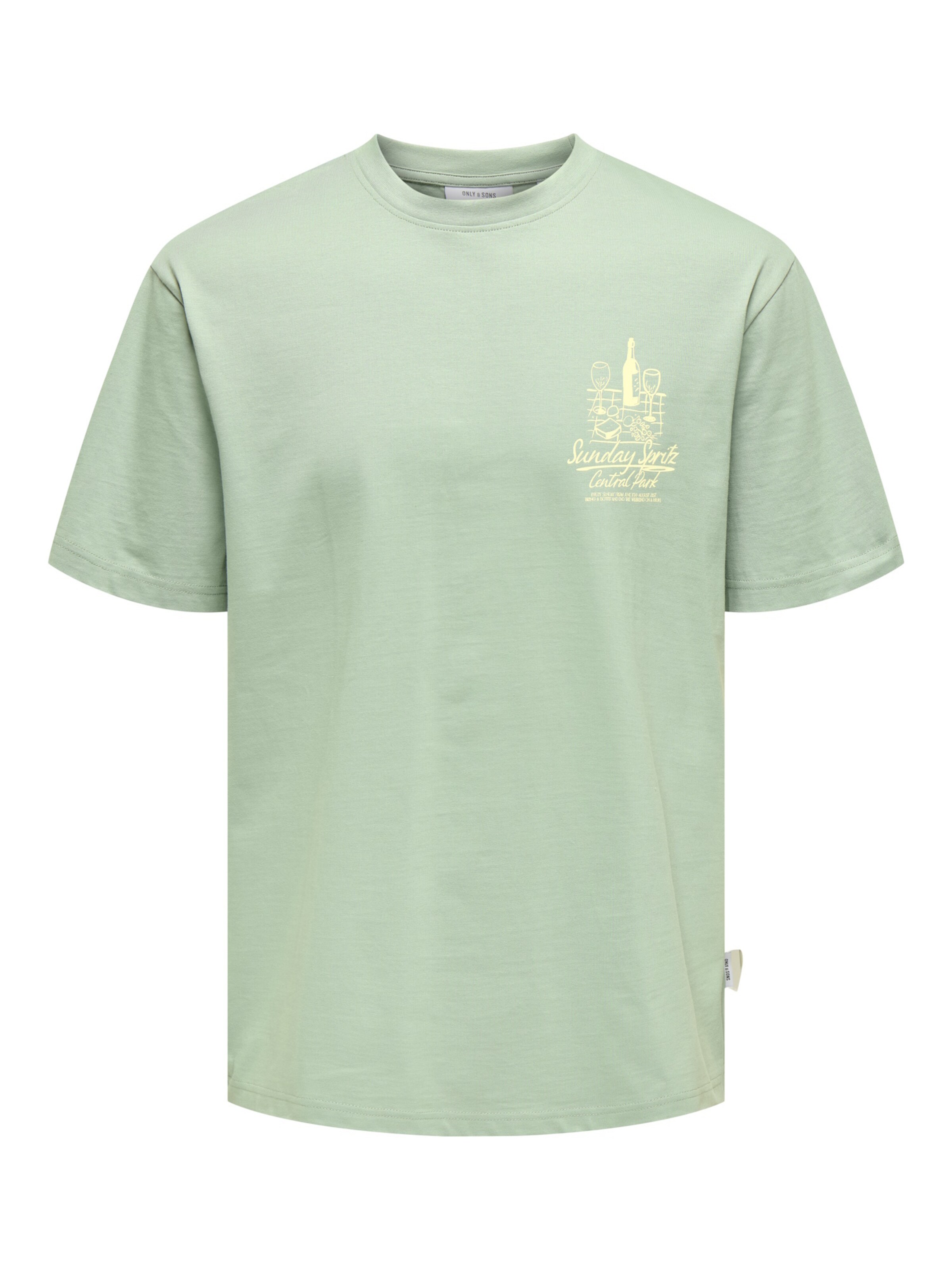 Only & Sons Shirt 'Bistro' in Green: front