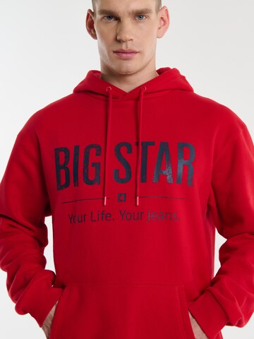 BIG STAR Sweatshirt 'ASHLYNO' in Rot