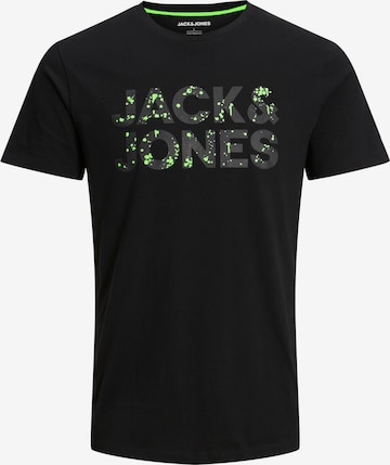 juoda JACK & JONES Marškinėliai: priekis