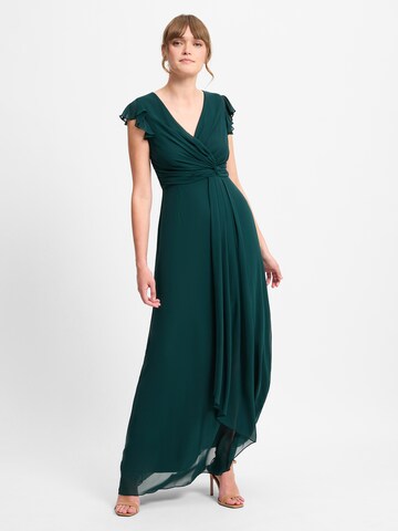 Marie Lund Abendkleid in Grün: Vorderseite