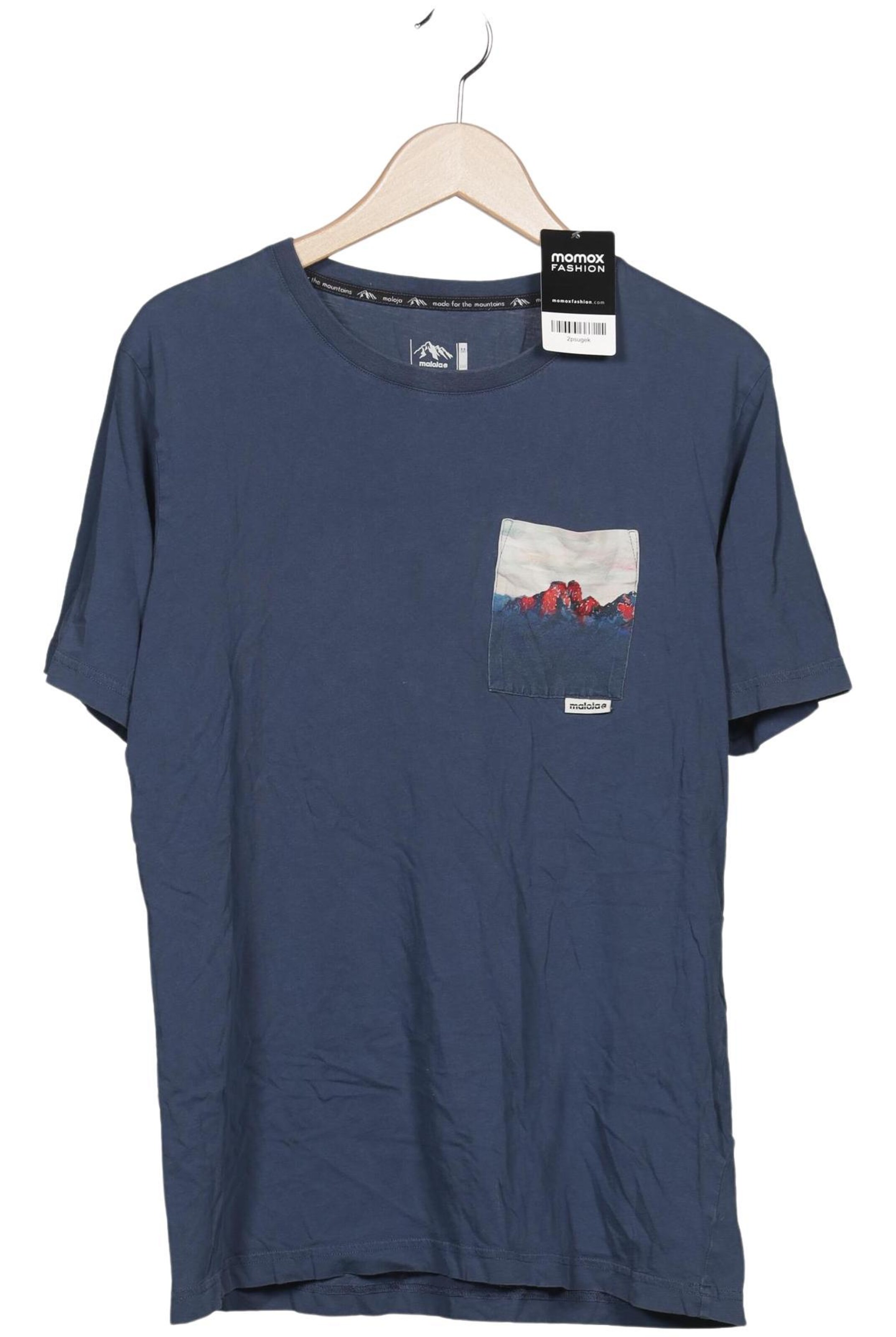Maloja Shirt in 7XL in Blue: front