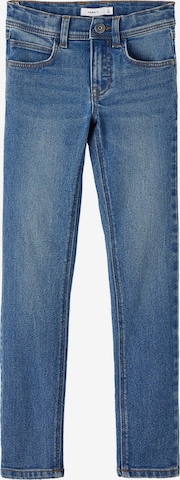 NAME IT Slimfit Jeans 'Theo' i blå: forside