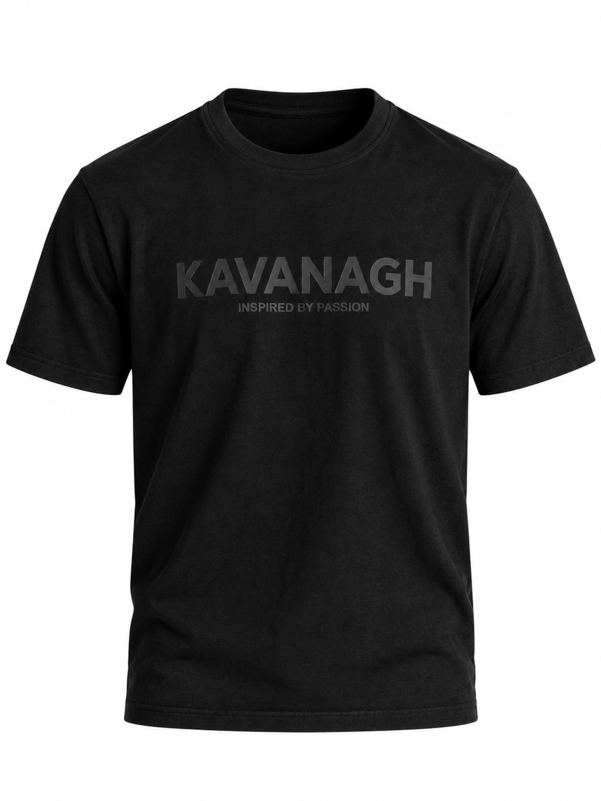 Gianni Kavanagh T-Shirt in Schwarz: Vorderseite