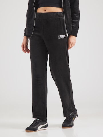 DKNY Performance Свободный крой Спортивные штаны в Черный: спереди
