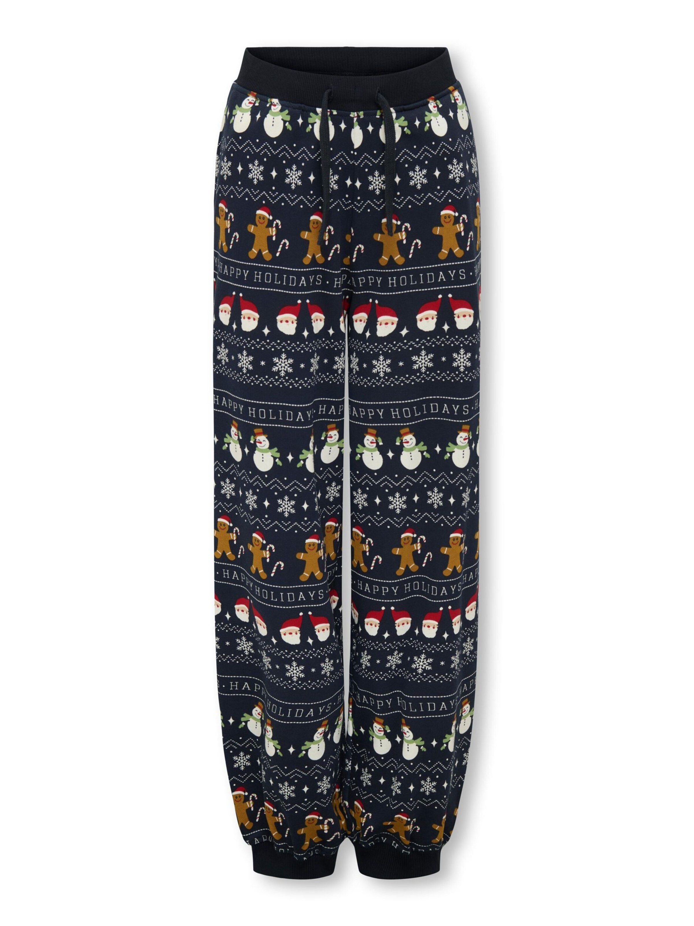 Regular Pantalon 'XMAS' ONLY GIRLS en bleu : devant