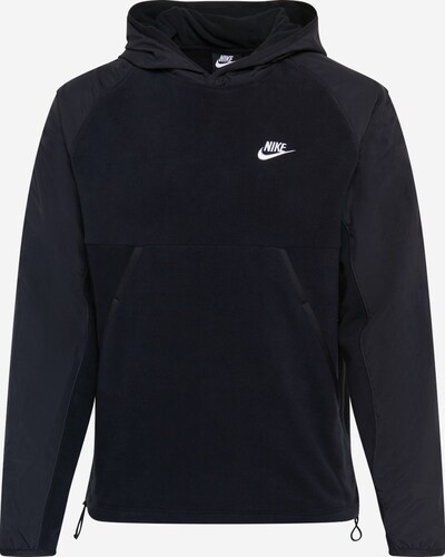 Nike Sportswear Sweatshirt in schwarz / weiß, Produktansicht