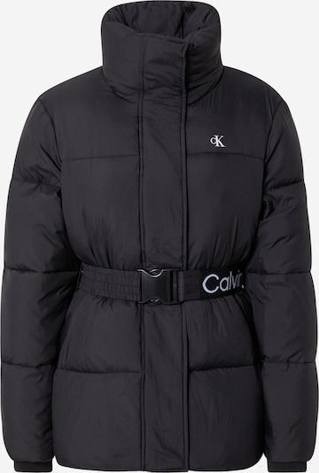 Calvin Klein Jeans Prijelazna jakna u crna / bijela, Pregled proizvoda