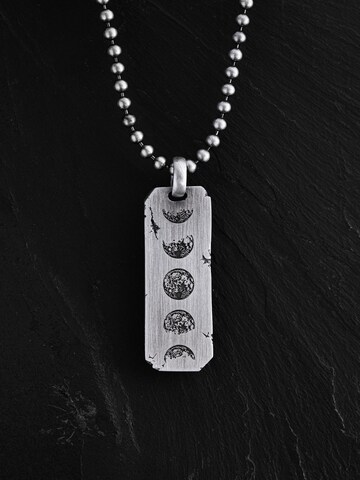 REYTEL - Colgante 'MOON PHASE' en plata