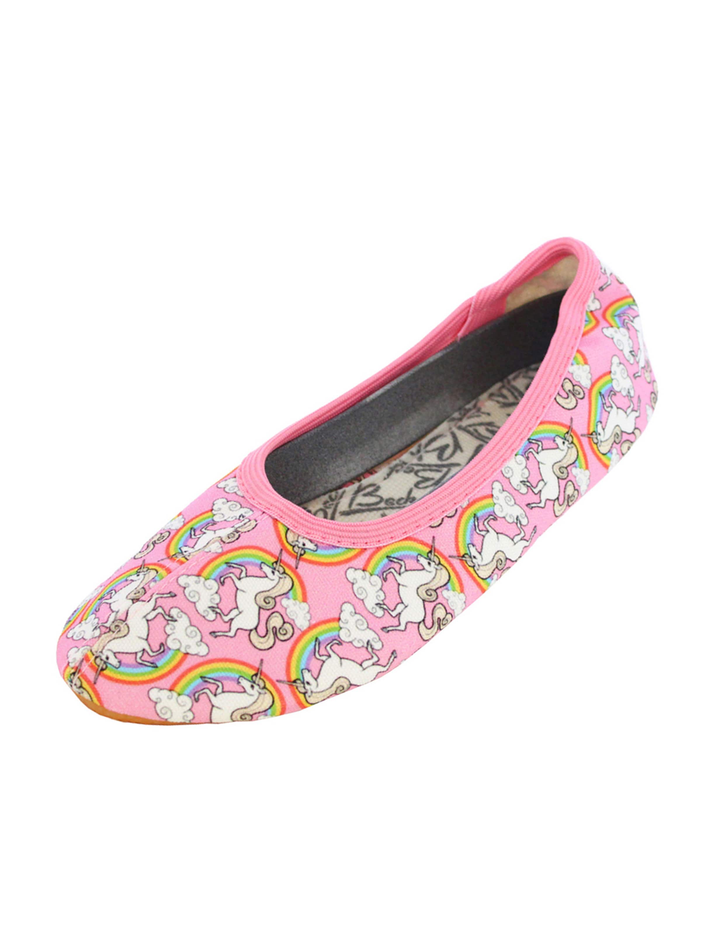 Ballerines BECK en rose : devant