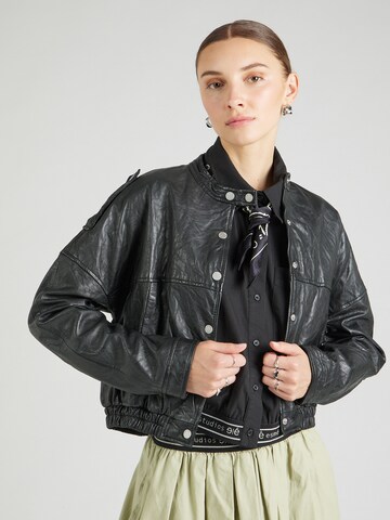 Veste mi-saison 'Tilli' FREAKY NATION en noir : devant