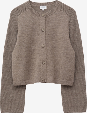 & Other Stories Knit cardigan in Brown: front