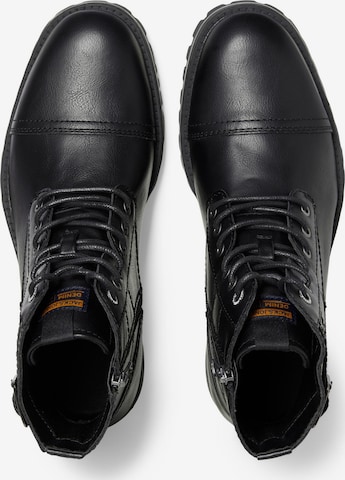 JACK & JONES Lace-Up Boots 'ELTON' in Black