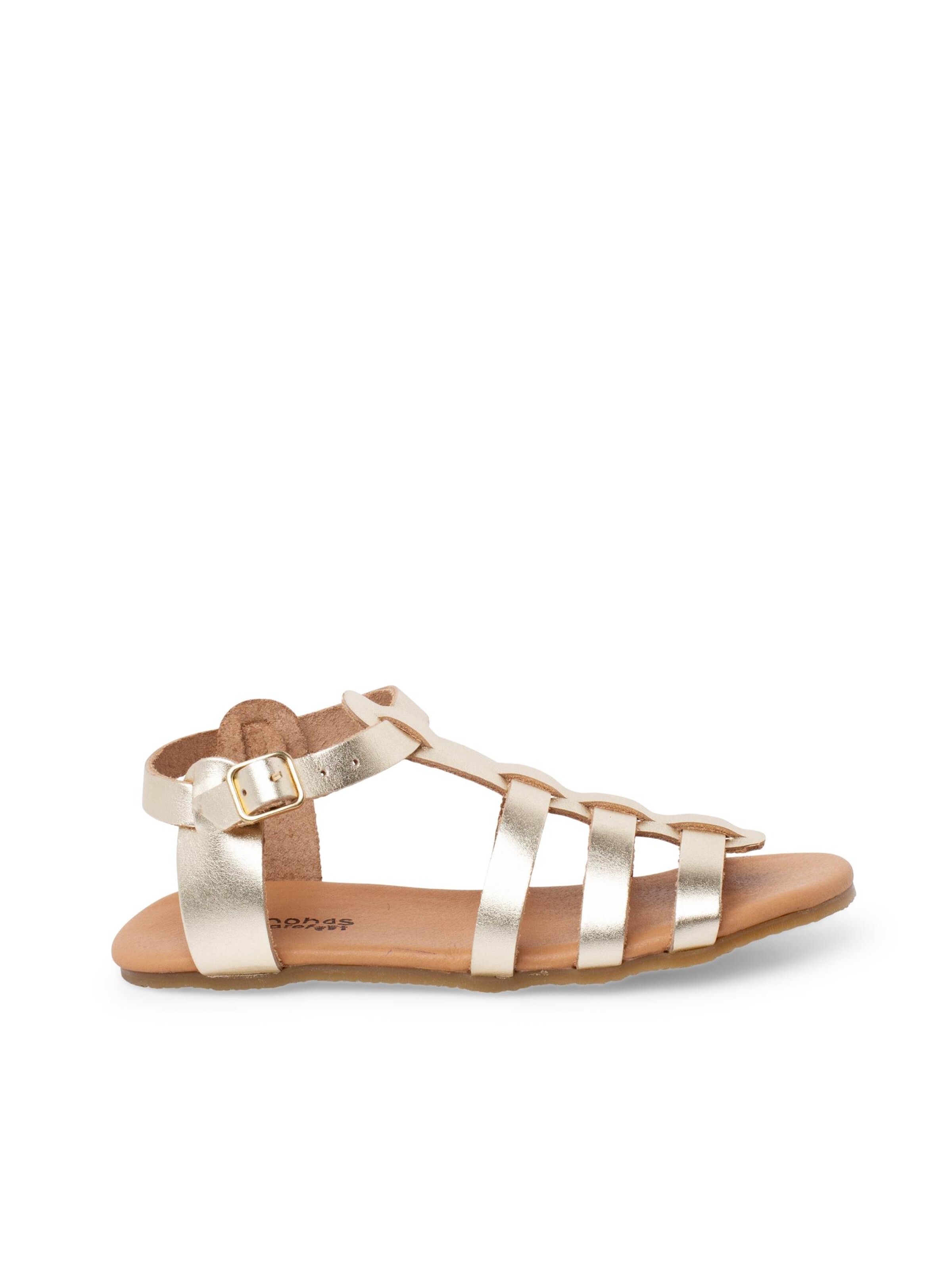 Sandales Pisamonas en beige : devant
