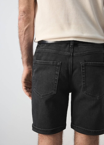 MANGO MAN Regular Jeans 'Rock' in Black