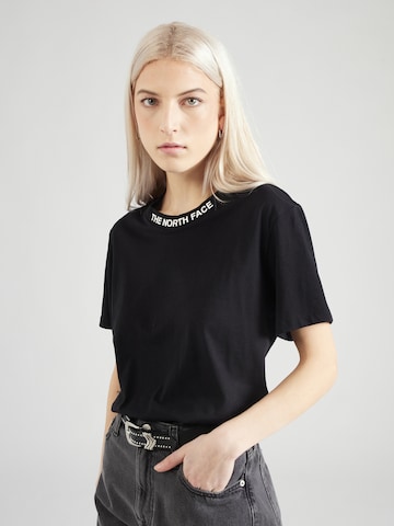 THE NORTH FACE T-Shirt 'ZUMU' in Schwarz: predná strana