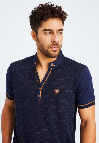 Leif Nelson Shirt in Blau