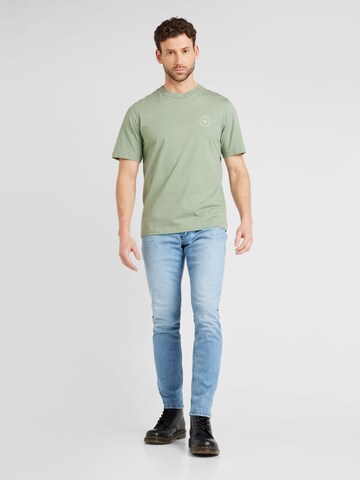 žalia JACK & JONES Marškinėliai 'BLUSHIELD'