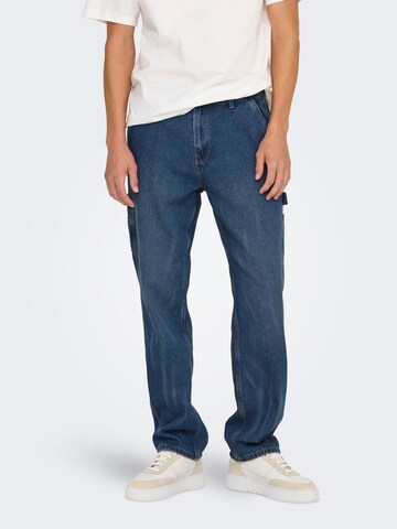 Only & Sons Regular Jeans 'ONSEdge' in Blue: front