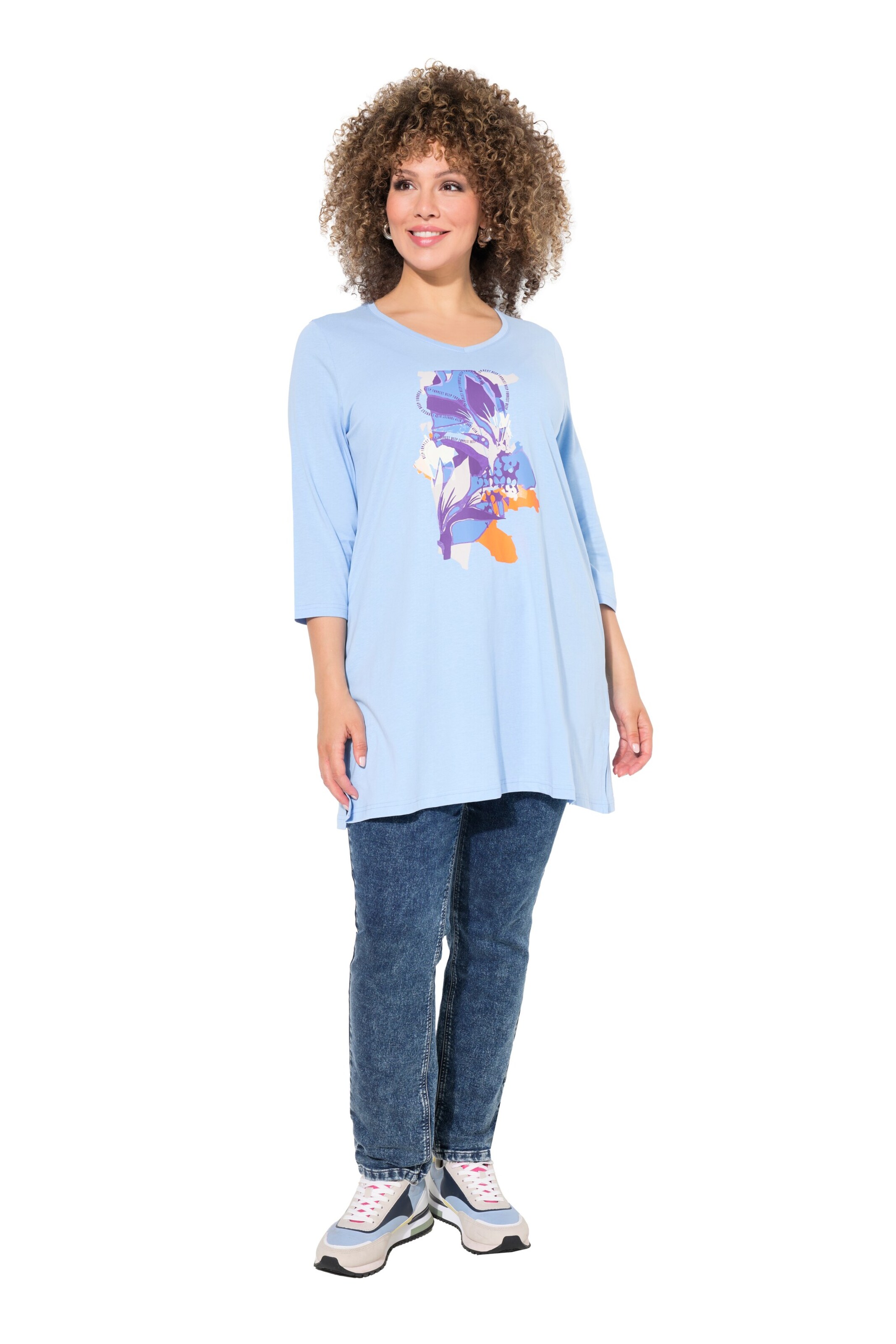 Ulla Popken Shirt in Blue: front