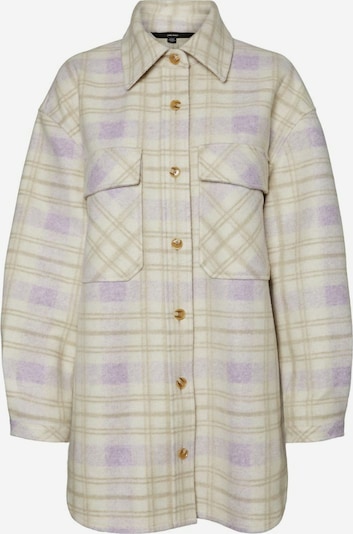 VERO MODA Between-Season Jacket in Cream / Purple, Item view