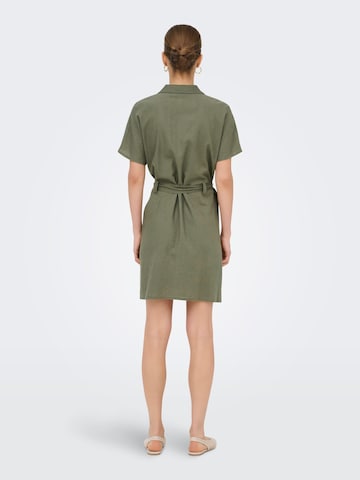 ONLY Shirt dress 'ONLGOA' in Green
