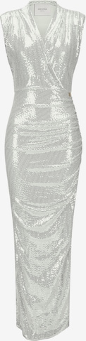 Nicowa Evening Dress 'MICATE' in Silver: front