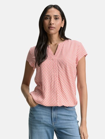 TOM TAILOR Blouse in Rood: voorkant
