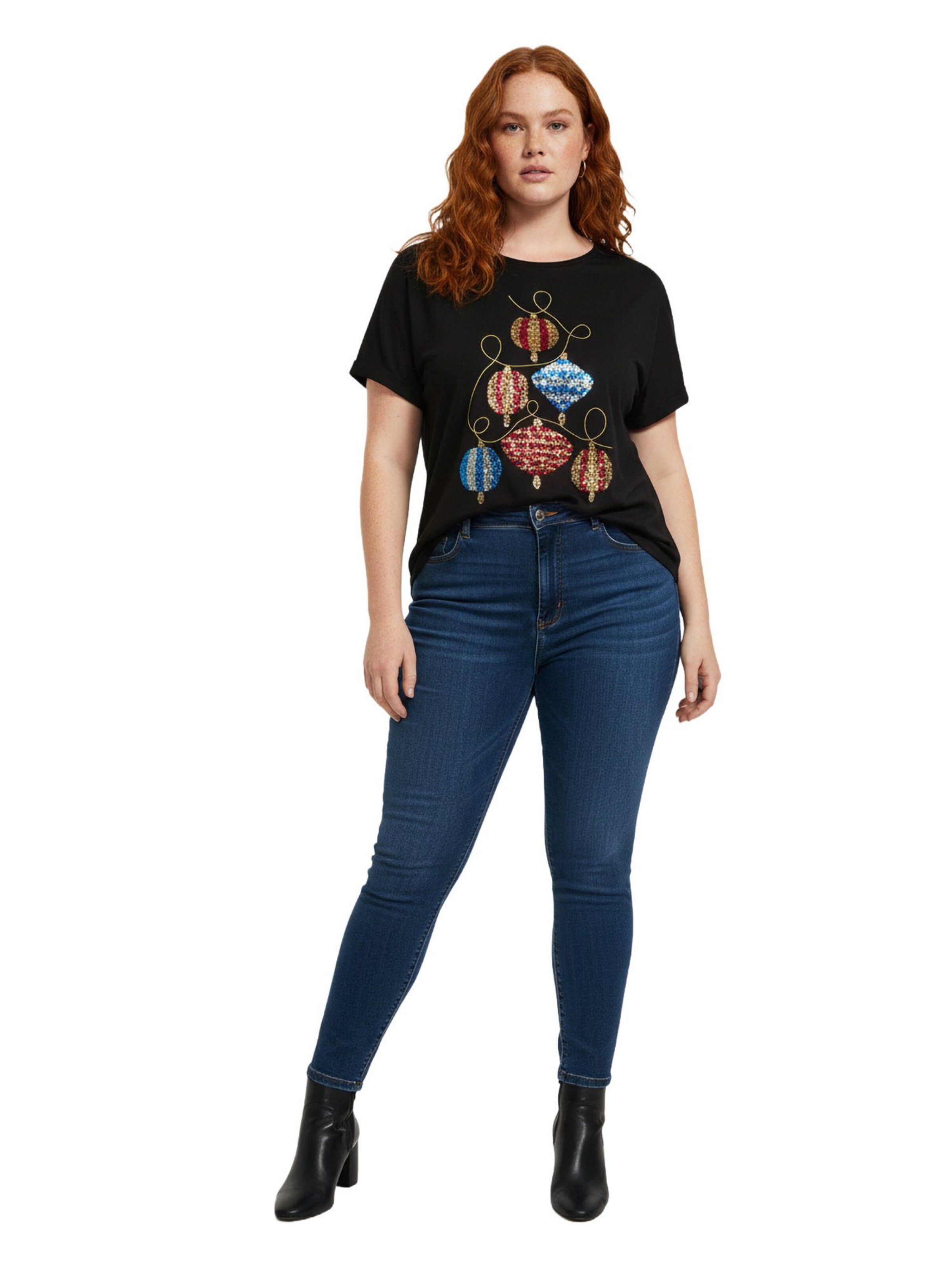 Shape Of You Shirt‌‌‌‌‌‌‌ in Schwarz