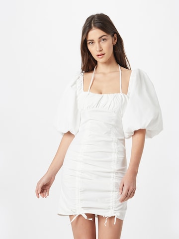 Robe Misspap en blanc : devant