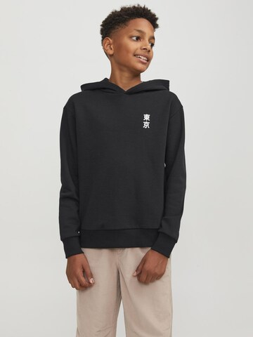 Pull-over Jack & Jones Junior en noir : devant