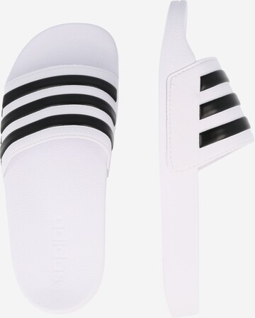 ADIDAS SPORTSWEAR Beach & Pool Shoes 'Adilette Shower' in White