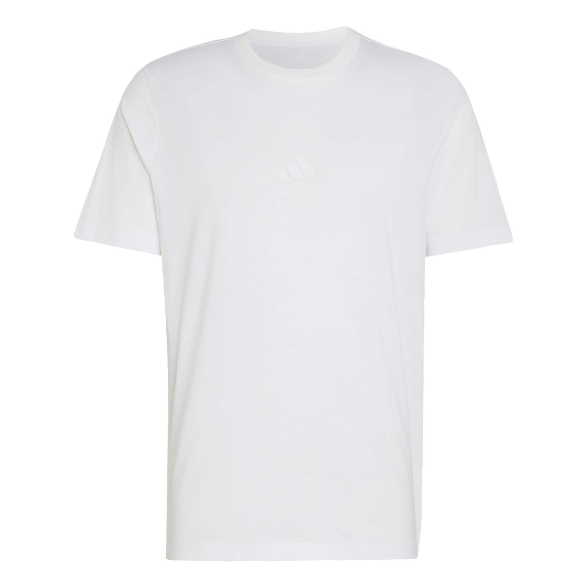 ADIDAS PERFORMANCE - Camiseta funcional en blanco: frente