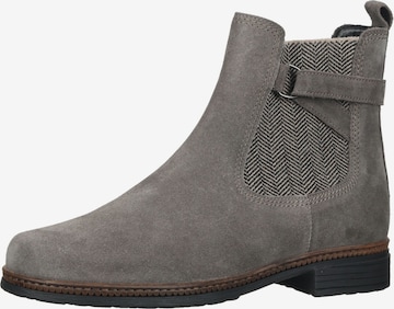 GABOR Chelsea boots in Grijs: voorkant